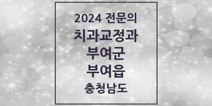 2024 부여읍 치과교정과 전문의 치과 모음 1곳 | 충청남도 부여군 추천 리스트