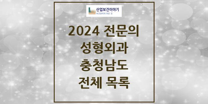 2024 충청남도 성형외과 의원 · 병원 모음(24년 4월)