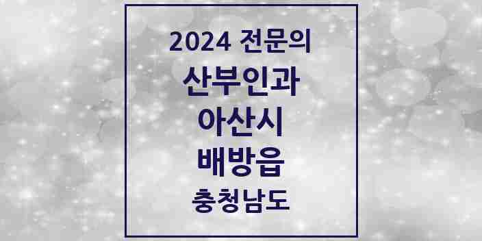 2024 배방읍 산부인과 전문의 의원·병원 모음 4곳 | 충청남도 아산시 추천 리스트