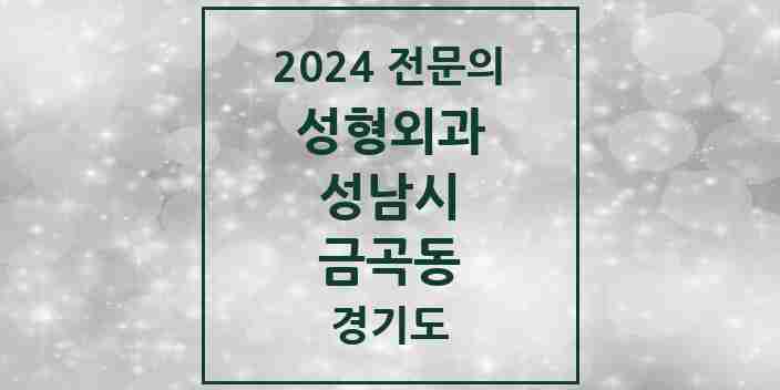 2024 금곡동 성형외과 전문의 의원·병원 모음 | 경기도 성남시 리스트