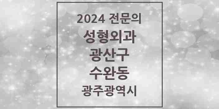 2024 수완동 성형외과 전문의 의원·병원 모음 | 광주광역시 광산구 리스트