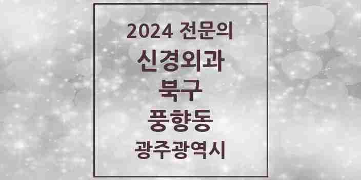 2024 풍향동 신경외과 전문의 의원·병원 모음 1곳 | 광주광역시 북구 추천 리스트