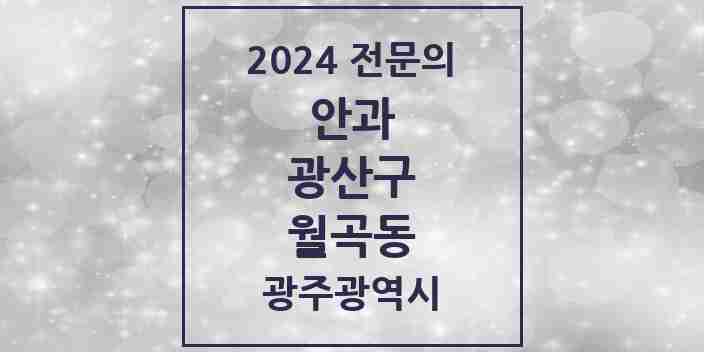 2024 월곡동 안과 전문의 의원·병원 모음 1곳 | 광주광역시 광산구 추천 리스트