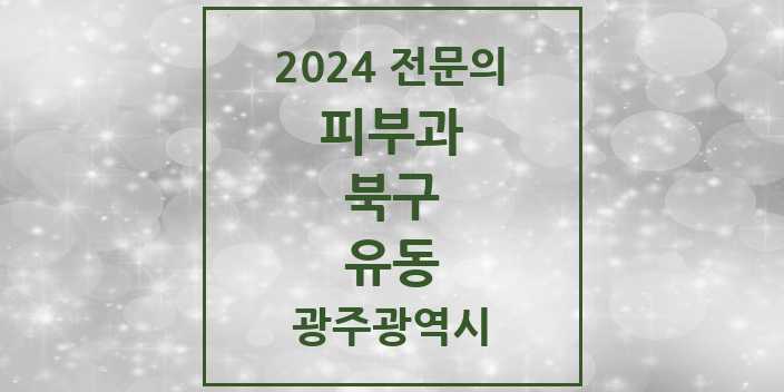 2024 유동 피부과 전문의 의원·병원 모음 1곳 | 광주광역시 북구 추천 리스트