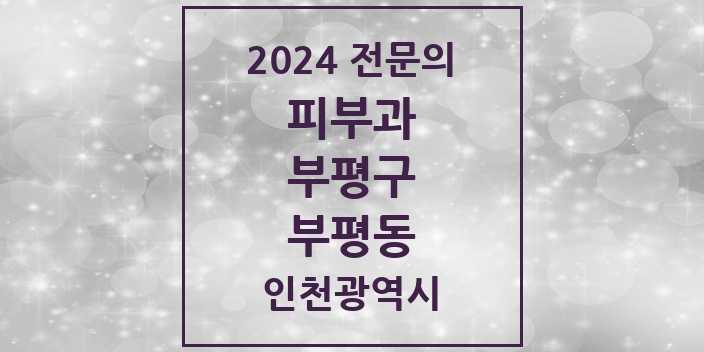 2024 부평동 피부과 전문의 의원·병원 모음 8곳 | 인천광역시 부평구 추천 리스트