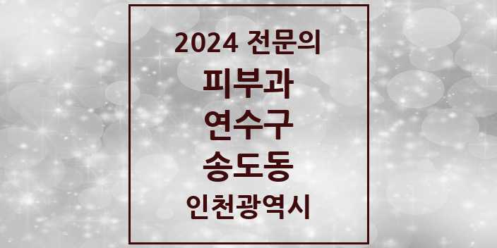 2024 송도동 피부과 전문의 의원·병원 모음 9곳 | 인천광역시 연수구 추천 리스트