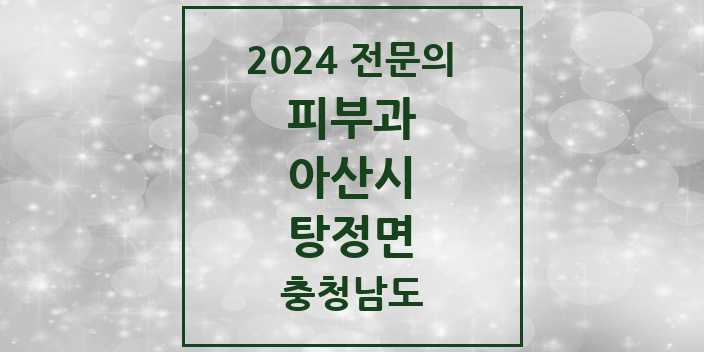 2024 탕정면 피부과 전문의 의원·병원 모음 2곳 | 충청남도 아산시 추천 리스트