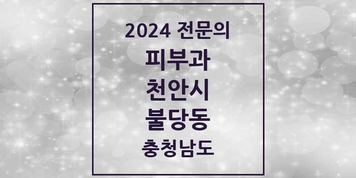 2024 불당동 피부과 전문의 의원·병원 모음 | 충청남도 천안시 리스트