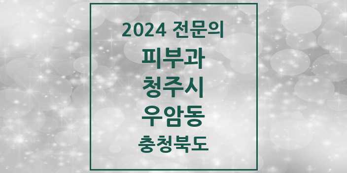 2024 우암동 피부과 전문의 의원·병원 모음 1곳 | 충청북도 청주시 추천 리스트