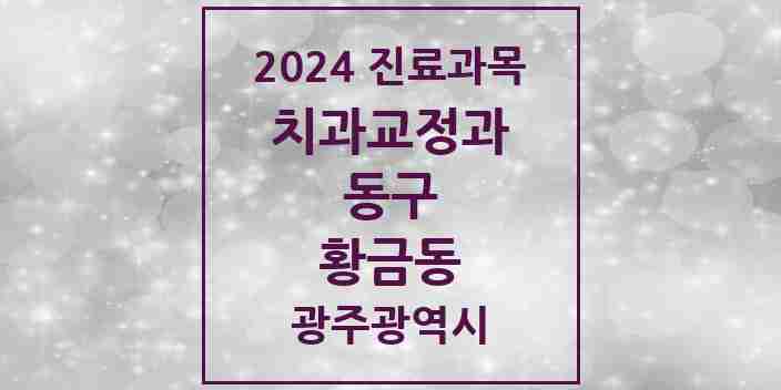 2024 황금동 교정치과 모음 1곳 | 광주광역시 동구 추천 리스트