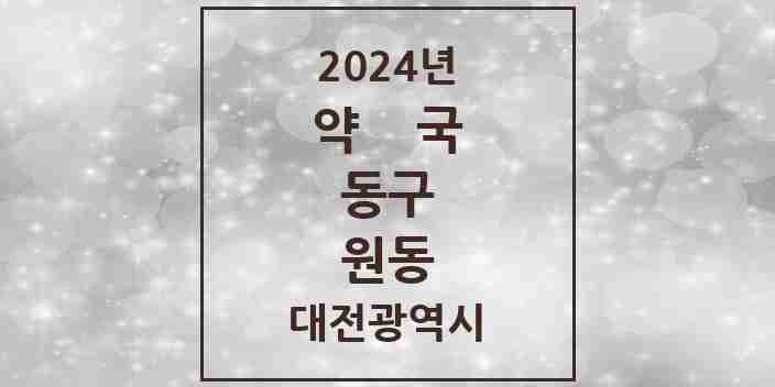 2024 원동 약국 모음 4곳 | 대전광역시 동구 추천 리스트