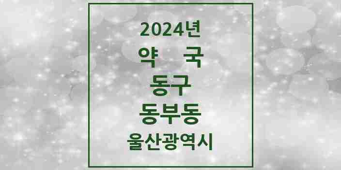 2024 동부동 약국 모음 5곳 | 울산광역시 동구 추천 리스트