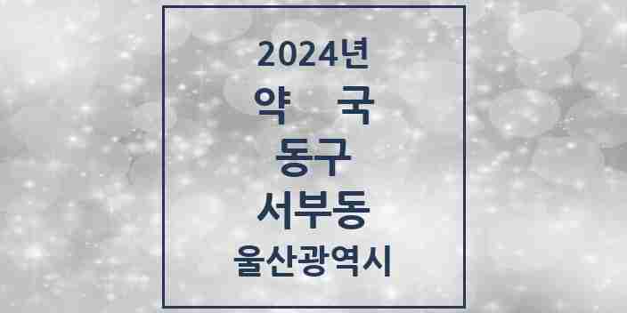 2024 서부동 약국 모음 13곳 | 울산광역시 동구 추천 리스트