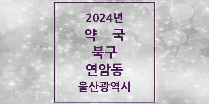 2024 연암동 약국 모음 4곳 | 울산광역시 북구 추천 리스트