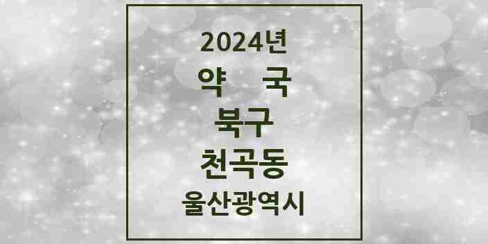 2024 천곡동 약국 모음 5곳 | 울산광역시 북구 추천 리스트