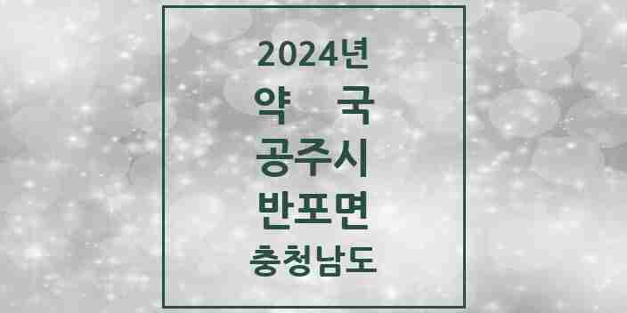 2024 반포면 약국 모음 5곳 | 충청남도 공주시 추천 리스트