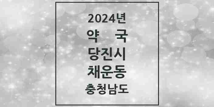 2024 채운동 약국 모음 3곳 | 충청남도 당진시 추천 리스트