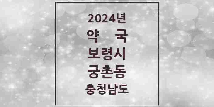 2024 궁촌동 약국 모음 1곳 | 충청남도 보령시 추천 리스트