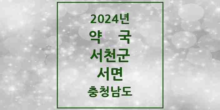 2024 서면 약국 모음 2곳 | 충청남도 서천군 추천 리스트