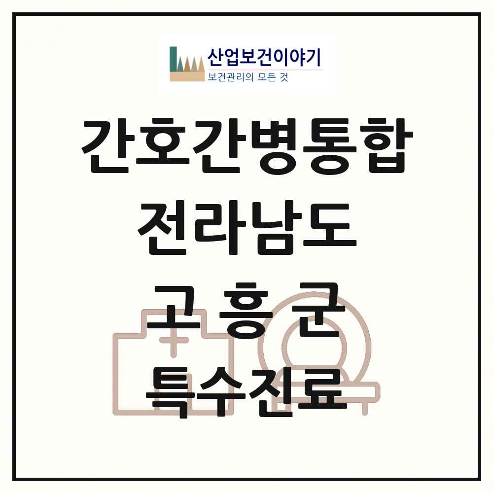2025 전라남도 고흥군 간호간병통합서비스 제공기관 의원·병원 목록 1곳