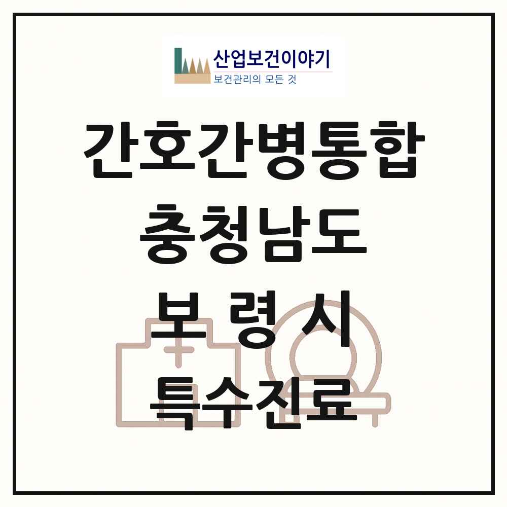 2025 충청남도 보령시 간호간병통합서비스 제공기관 의원·병원 목록 1곳