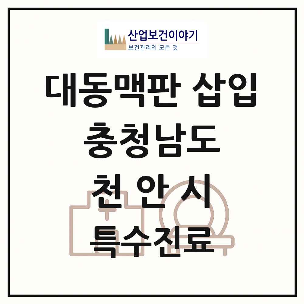2025 충청남도 천안시 경피적 대동맥판삽입 TAVI 실시기관 의원·병원 목록 1곳