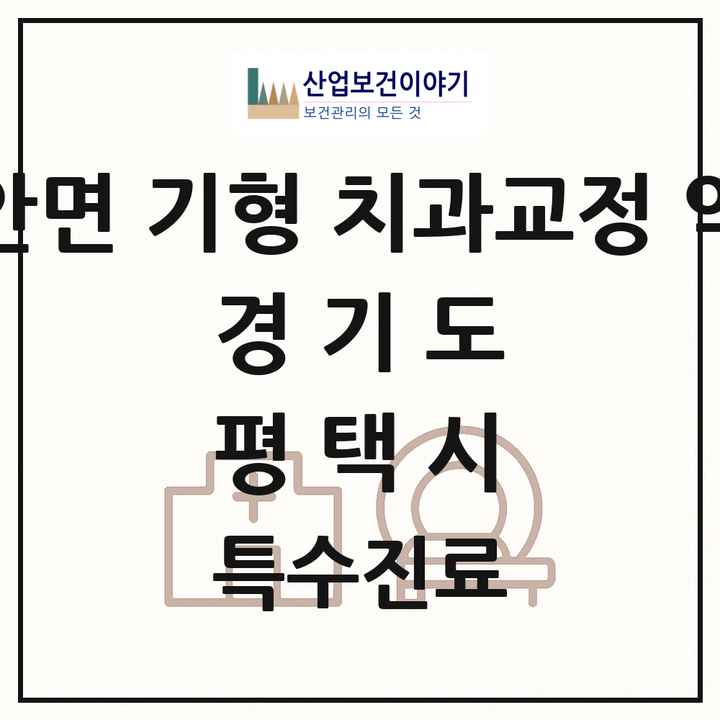 2026 경기도 평택시 선천성 악안면 기형 치과교정 악정형 기관 의원·병원 목록 4곳