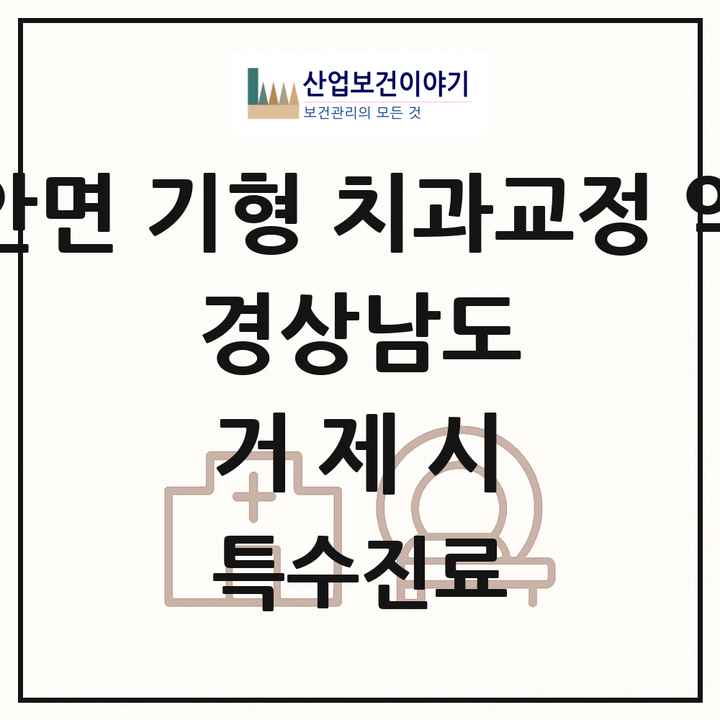 2026 경상남도 거제시 선천성 악안면 기형 치과교정 악정형 기관 의원·병원 목록 1곳