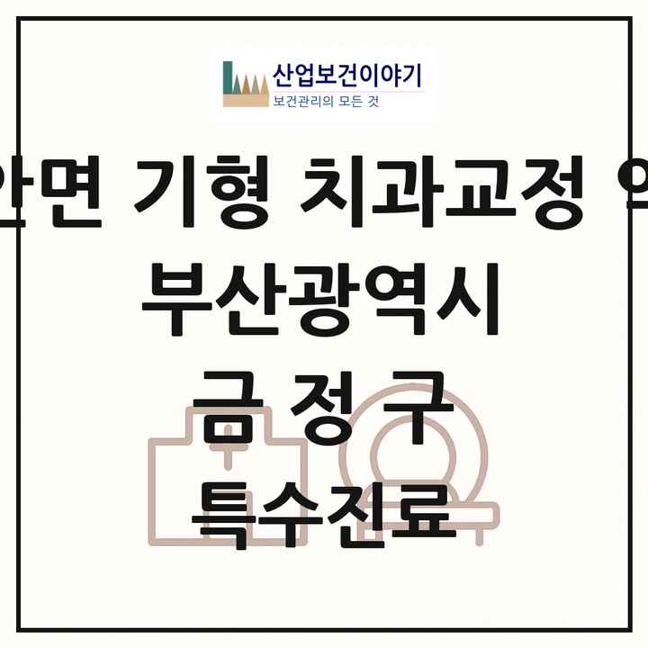 2026 부산광역시 금정구 선천성 악안면 기형 치과교정 악정형 기관 의원·병원 목록 2곳