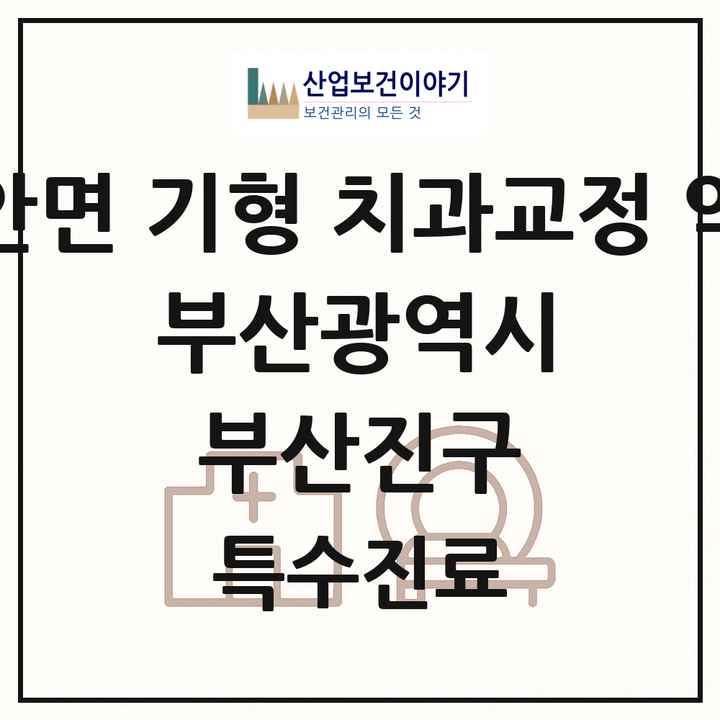 2026 부산광역시 부산진구 선천성 악안면 기형 치과교정 악정형 기관 의원·병원 목록 8곳
