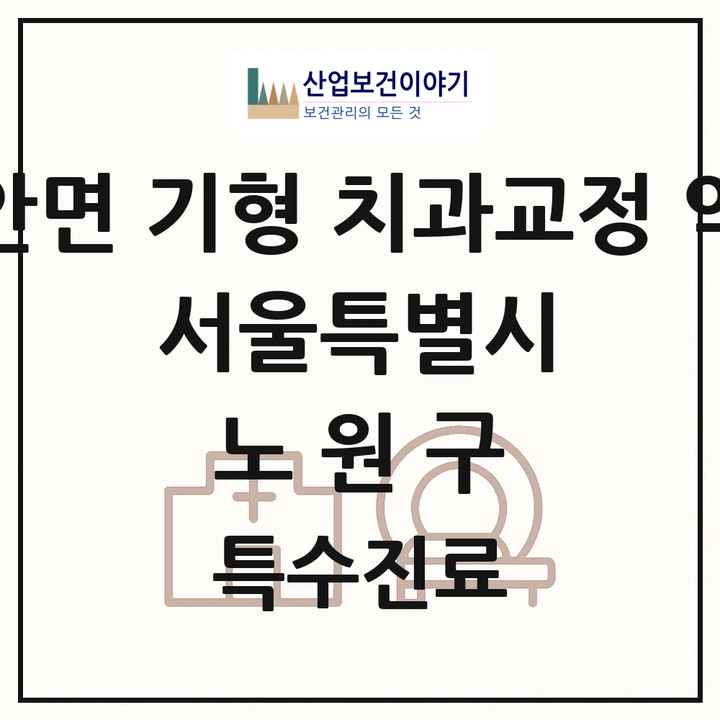2026 서울특별시 노원구 선천성 악안면 기형 치과교정 악정형 기관 의원·병원 목록 2곳