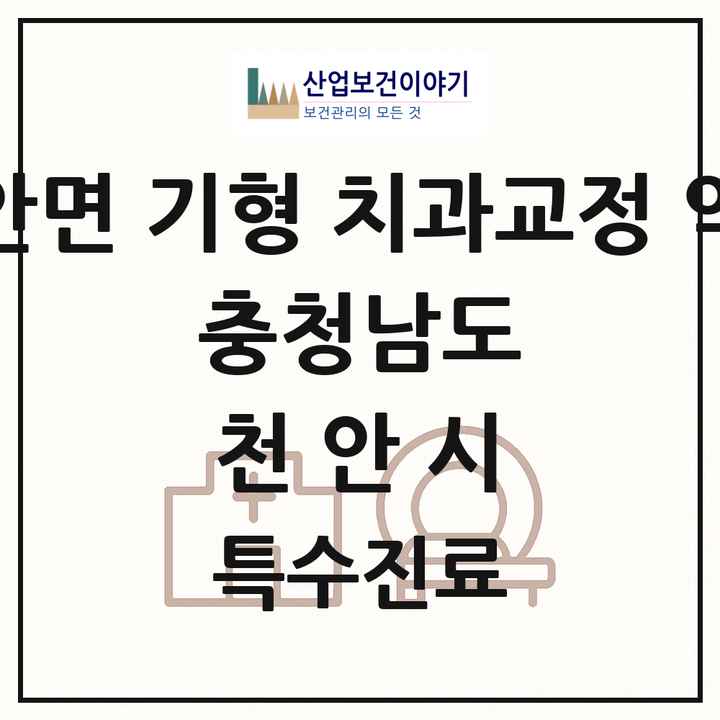 2026 충청남도 천안시 선천성 악안면 기형 치과교정 악정형 기관 의원·병원 목록 4곳