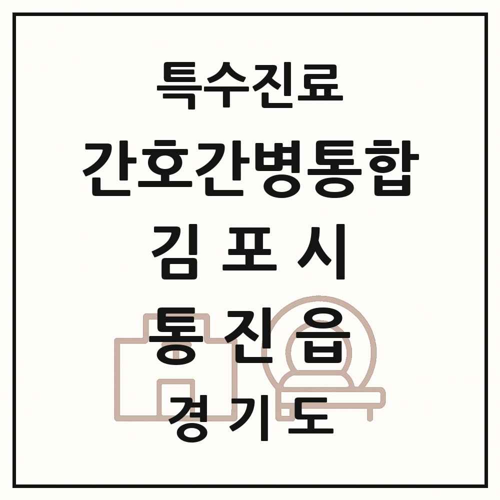 2025 경기도 김포시 통진읍 간호간병통합서비스 제공기관 의원·병원 목록 1곳