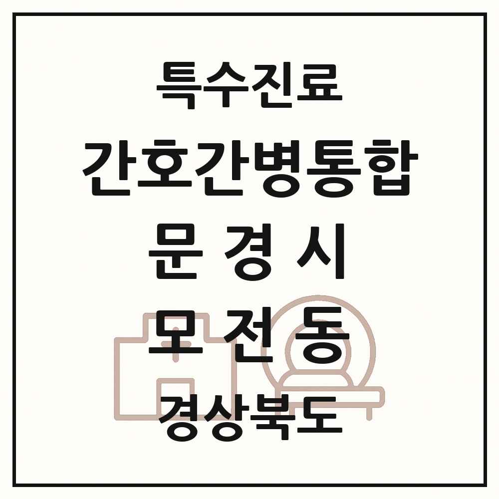 2025 경상북도 문경시 모전동 간호간병통합서비스 제공기관 의원·병원 목록 1곳