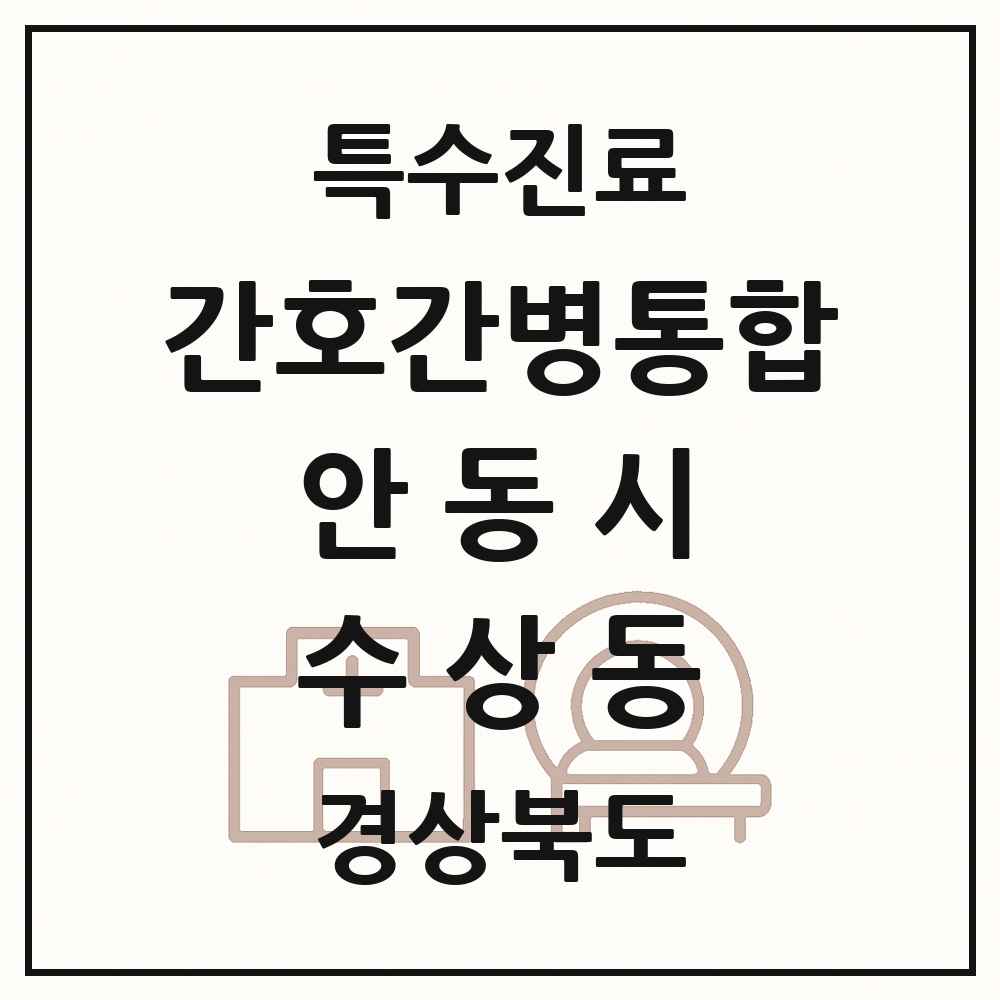 2025 경상북도 안동시 수상동 간호간병통합서비스 제공기관 의원·병원 목록 1곳