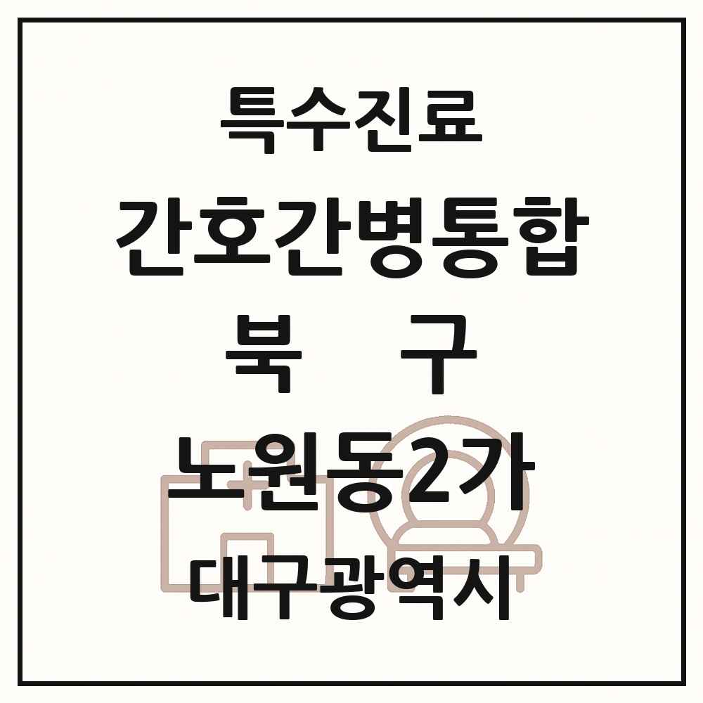 2025 대구광역시 북구 노원동2가 간호간병통합서비스 제공기관 의원·병원 목록 1곳