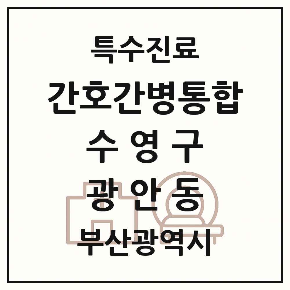 2025 부산광역시 수영구 광안동 간호간병통합서비스 제공기관 의원·병원 목록 3곳