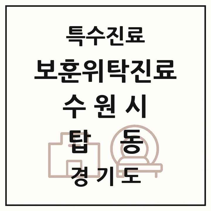 2026 경기도 수원시 탑동 보훈위탁진료 요양기관 의원·병원 목록 1곳