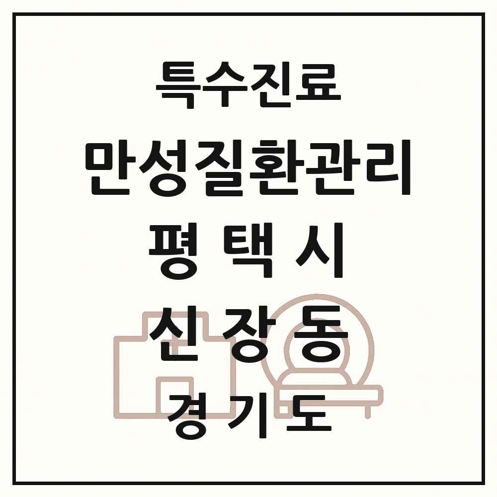 2025 경기도 평택시 신장동 일차의료 만성질환관리 실시기관 의원·병원 목록 1곳