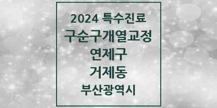 2024 거제동 구순구개열 등 치과교정 및 악정형 치료 실시기관 의원·병원 모음 1곳 | 부산광역시 연제구 추천 리스트 | 특수진료