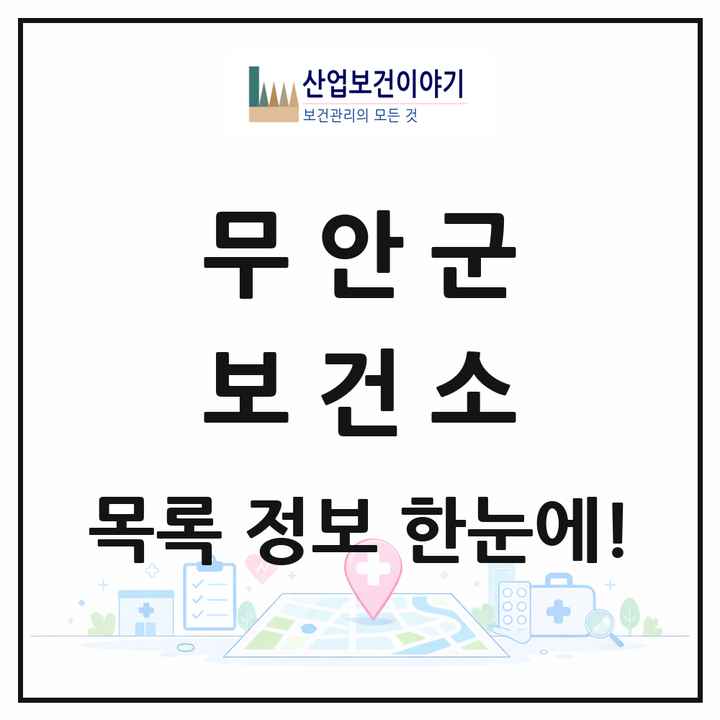 전라남도 무안군 보건소 목록 1곳