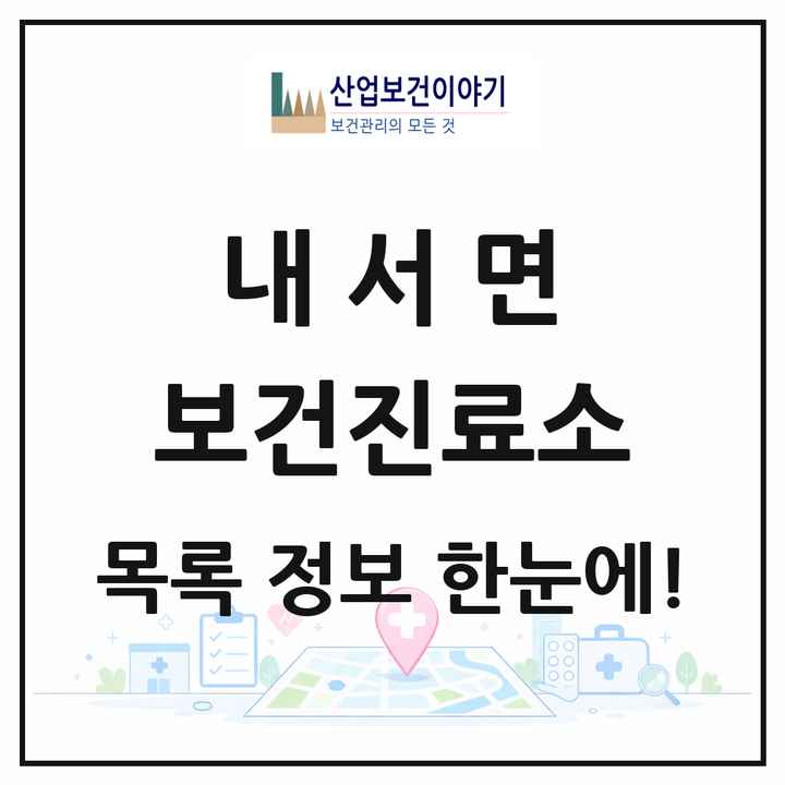 경상북도 상주시 내서면 보건진료소 목록 2곳