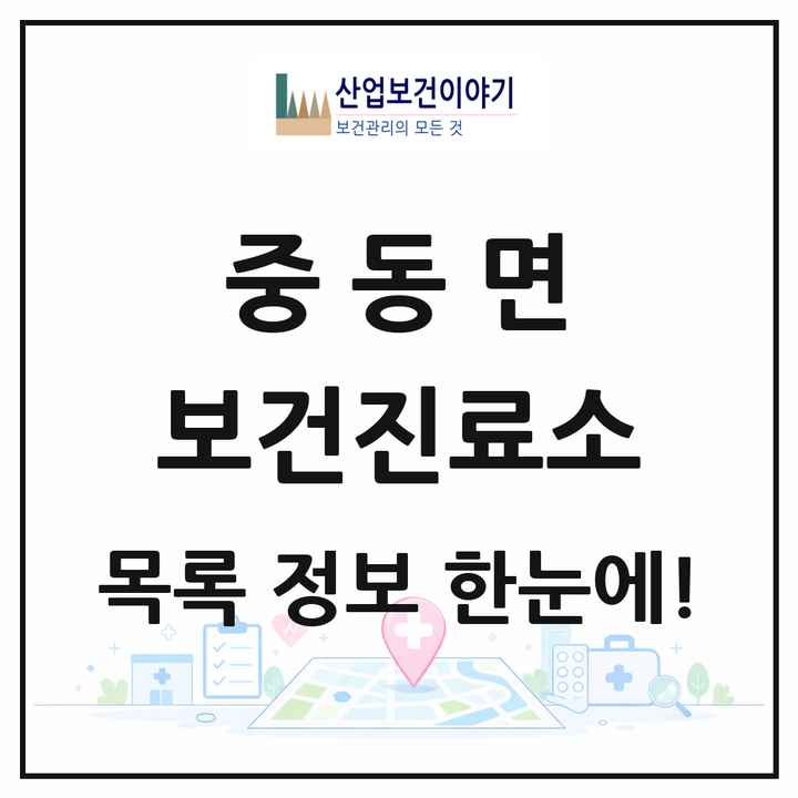 경상북도 상주시 중동면 보건진료소 목록 1곳