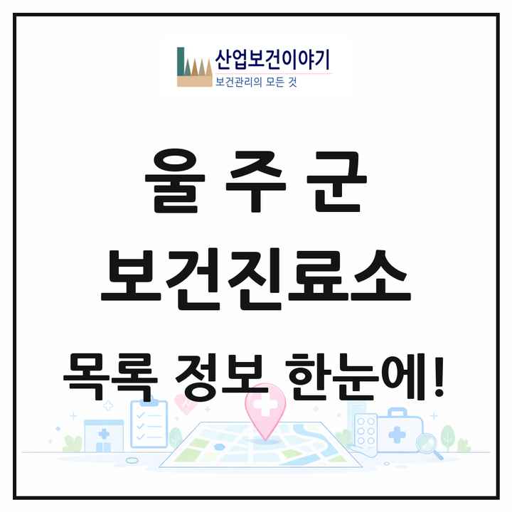 울산광역시 울주군 보건진료소 목록 9곳