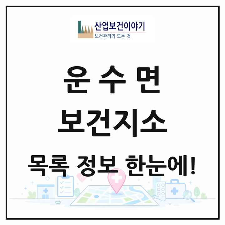 경상북도 고령군 운수면 보건지소 목록 1곳