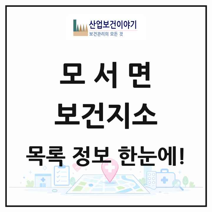 경상북도 상주시 모서면 보건지소 목록 1곳