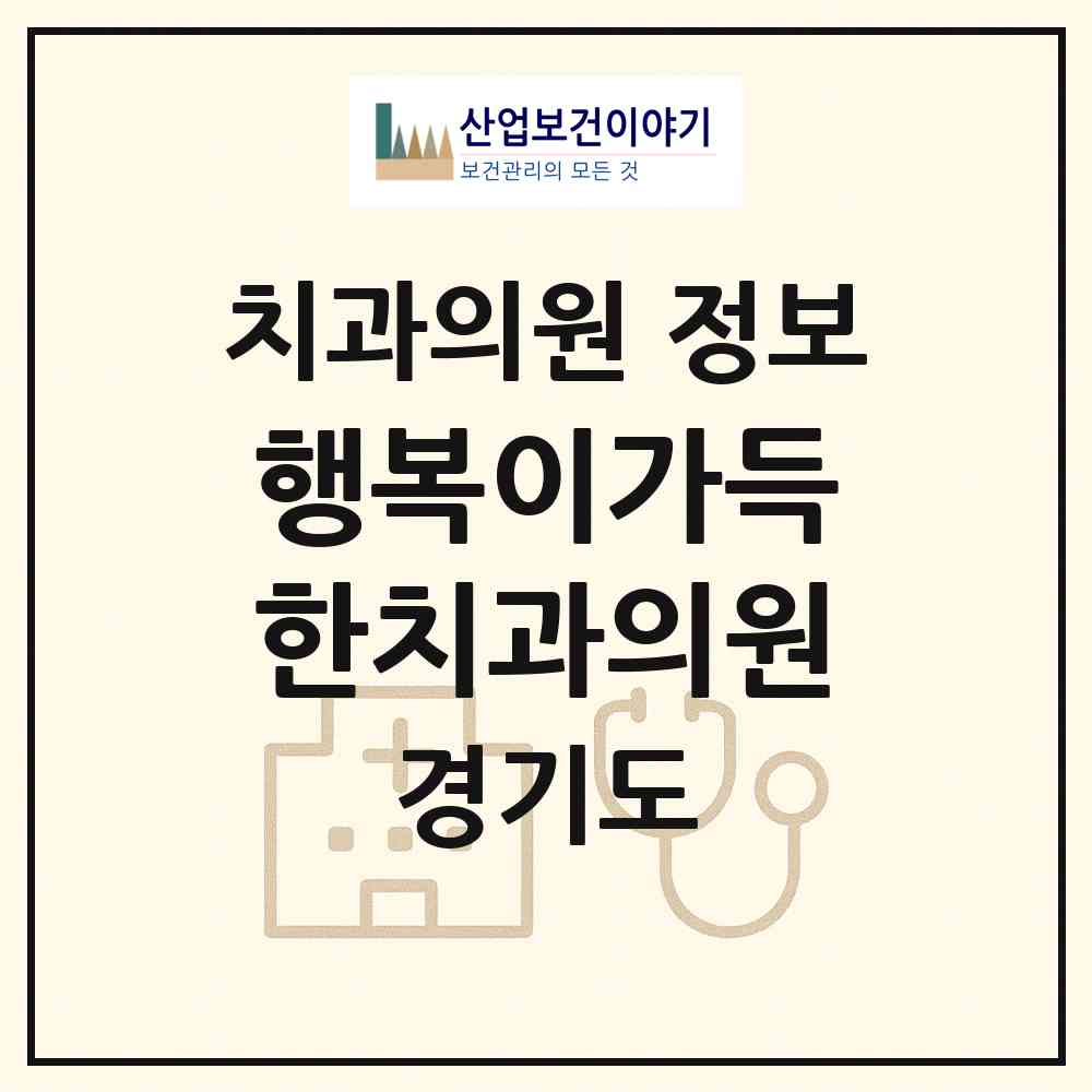 2026 행복이가득한치과의원 (수원시 정자1동)|치과의원|요양기관 정보