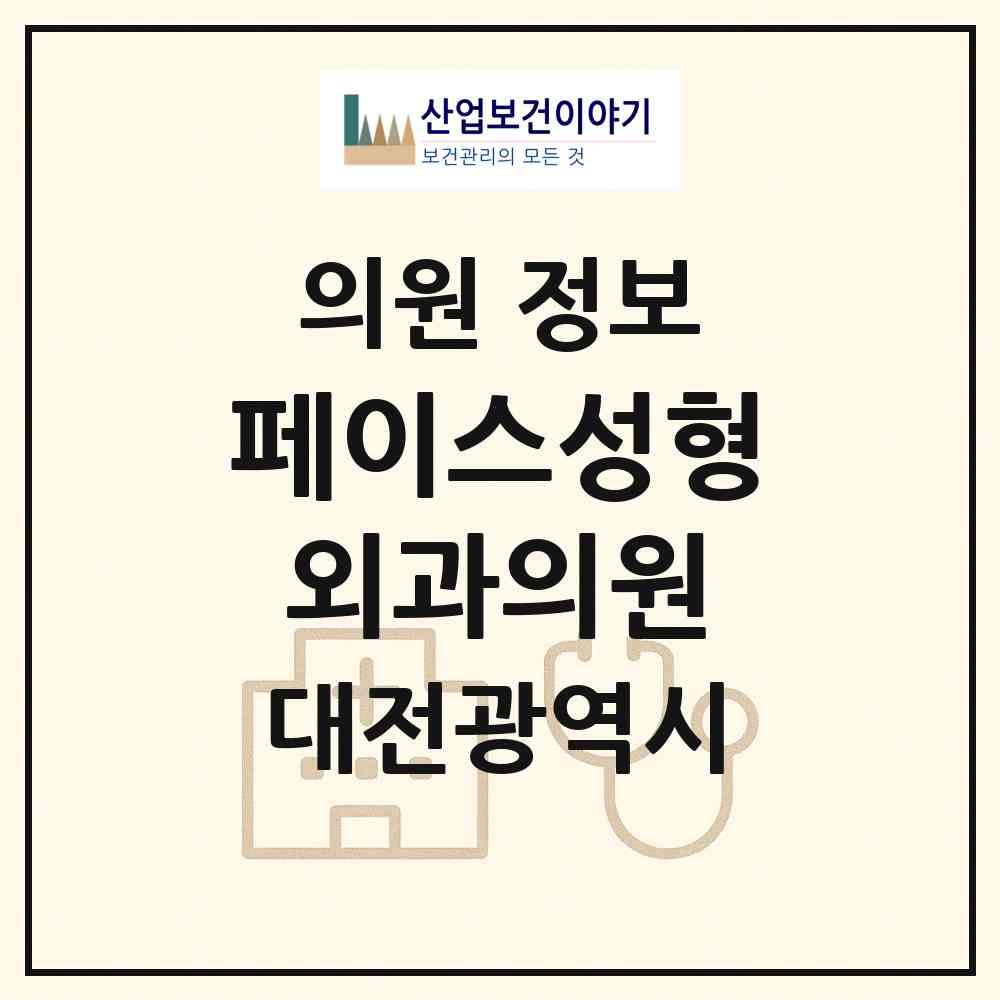 2026 페이스성형외과의원 (대전 서구 둔산2동)|의원|요양기관 정보