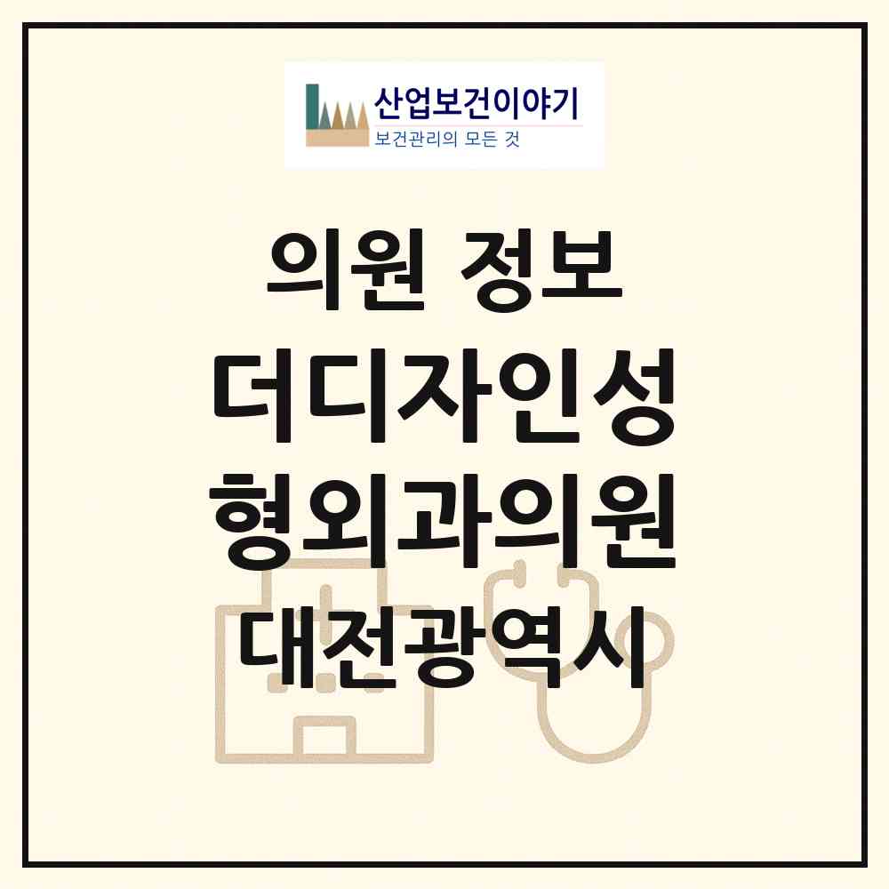 2026 더디자인성형외과의원 (대전 서구 둔산2동)|의원|요양기관 정보