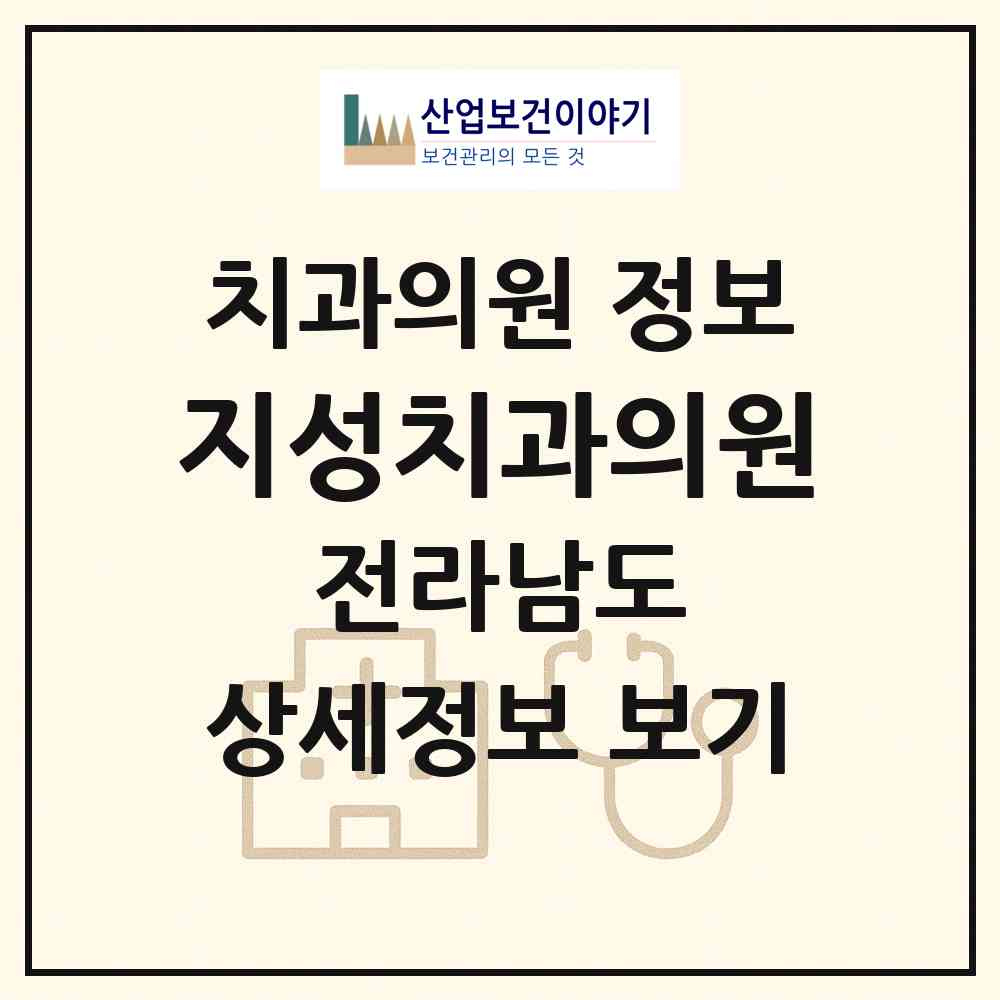 2026 지성치과의원 (여수시 충무동)|치과의원|요양기관 정보
